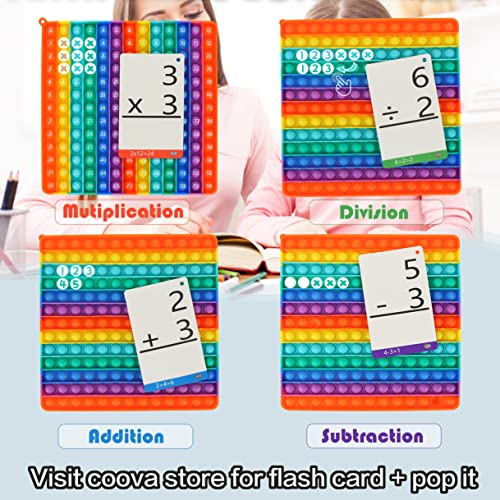 Multiplication Flash Cards + Multiplication Chart - Math Manipulatives Multiplication Fact Cards - Mutiplication Game Flashcards - Times Table Multiplication Flash Cards 3Rd Grade, 4Th, 5Th, 6Th Grade #TOP5