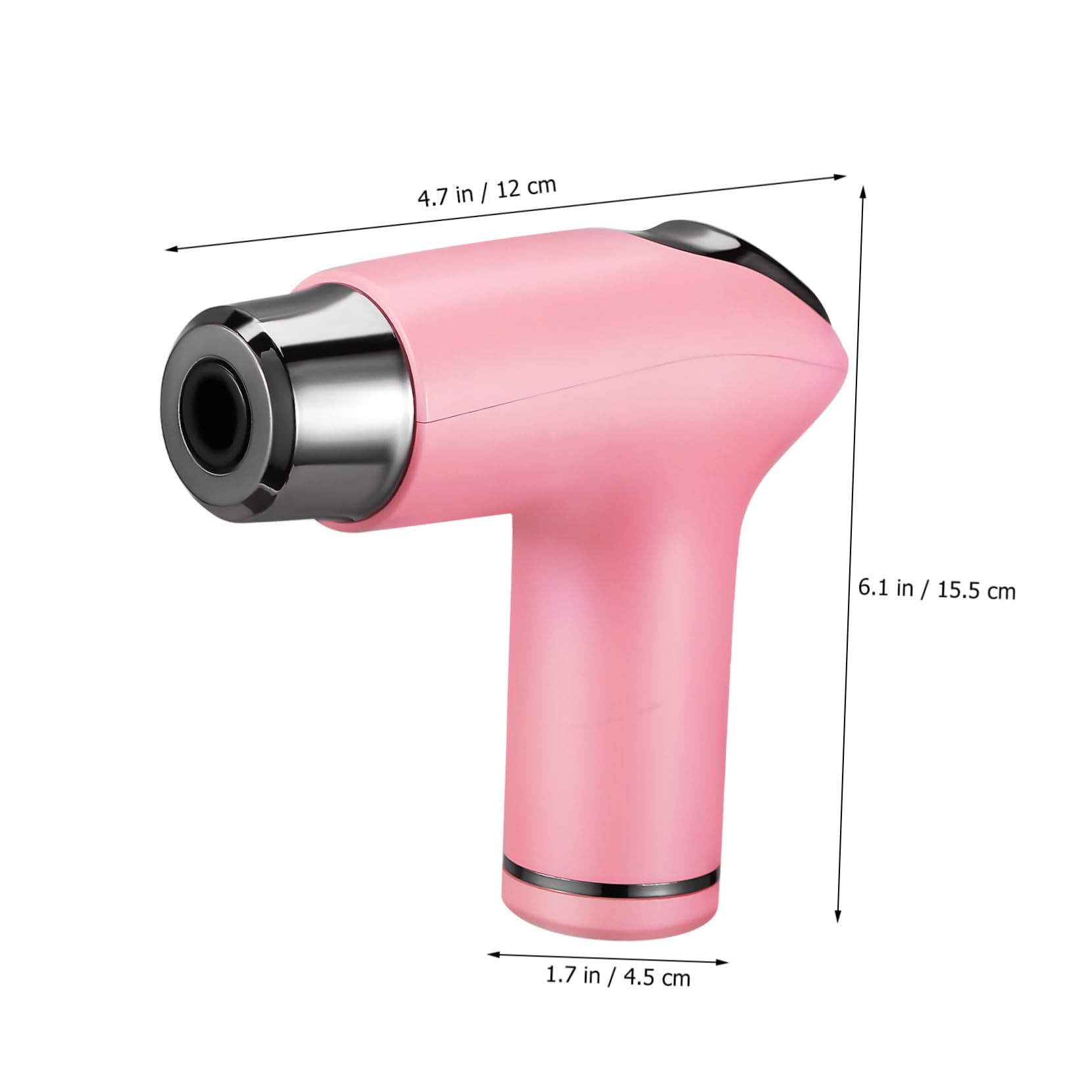FRCOLOR Pistola De Fascia Eléctrica Inteligente Masajeador De Percusión Herramienta De Masaje Muscular Para Oficina Hogar y Atletas