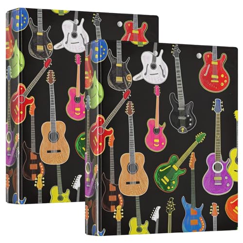 Chifigno Gitarren D-Ringordner, 2 Stück