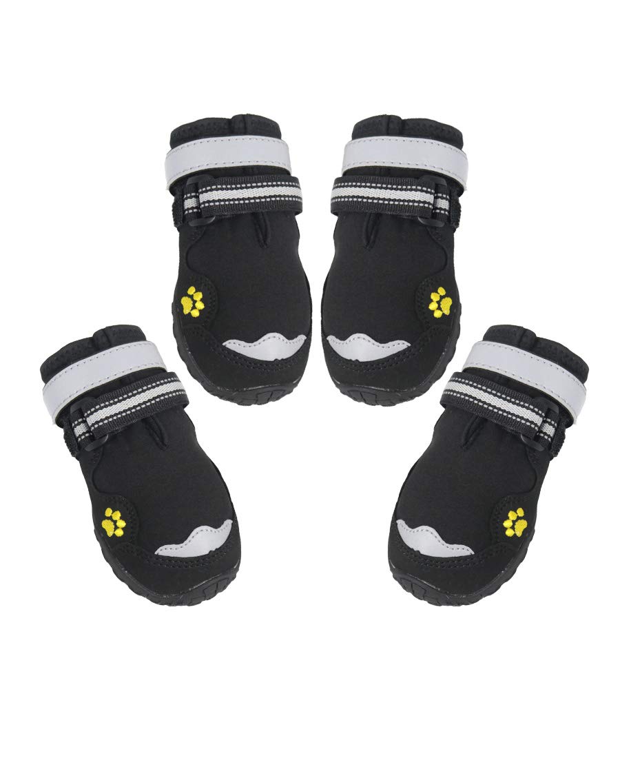 Amazon.co.jp: ASMPET ドッグブーツ 犬靴 すべり止 肉球保護 犬