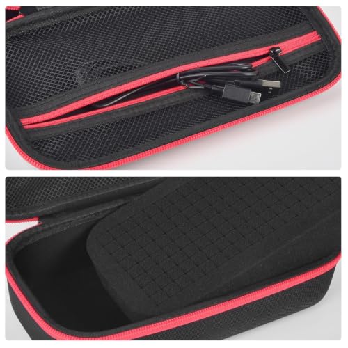 Image of Boobowl Case Compatible with HSFTOOLS HF96 / H128 Thermal Camera, Infrared Camera Storage Holder Box with DIY Sponge for USB Cables, Calibration Card and Accessories(Bag Only)-Black