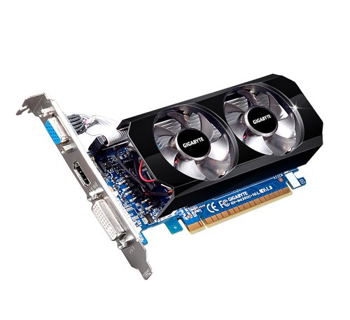 GIGABYTE GeForce GT 430 1GB DDR3 PCI Express 2.0 DVI-I/HDMI/D-Sub