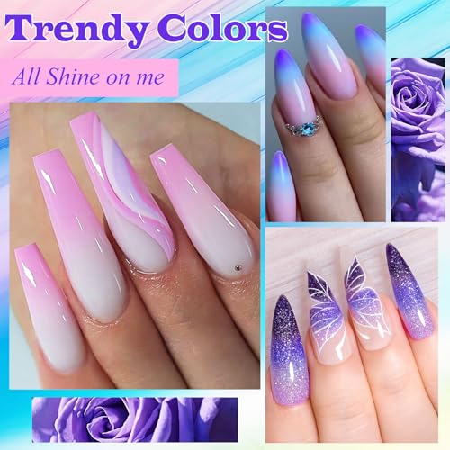 Set de esmaltes gel termo cromáticos 12 colores 8ml miniatura 2