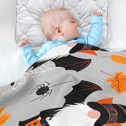 Burbuja Gnomes Vampires Baby Blanket for Boys Girls, Nursery Soft Warm Swaddling Receiving Baby Blankets, 30x40 in Toddler Blanket4