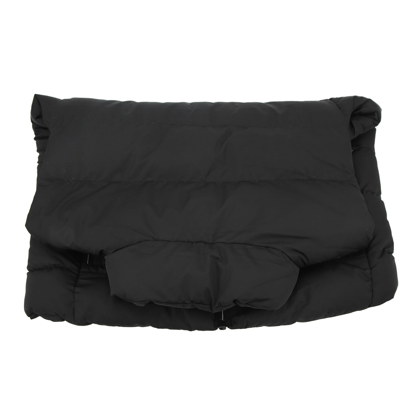 HEEPDD Chaleco con Calefacción USB, Cuello a Prueba de Viento, Forro de Poliéster Impermeable, Chaqueta con Calefacción Eléctrica de 3 Etapas para Hombres en Invierno