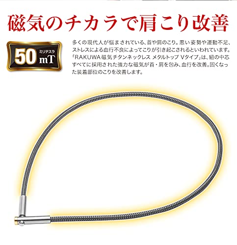 Amazon | phiten(ファイテン) ネックレス RAKUWA磁気チタン メタル