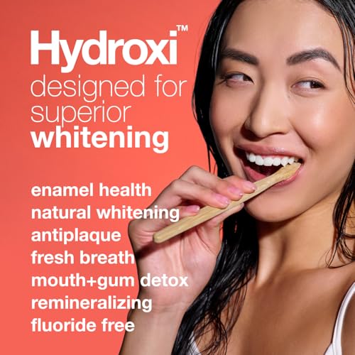 Image of Davids Hydroxi Fluoride Free Nano Hydroxyapatite Toothpaste for Remineralizing, Sensitive Support, Whitening, Antiplaque, SLS Free, Cinnamon, 4oz, Made in USA