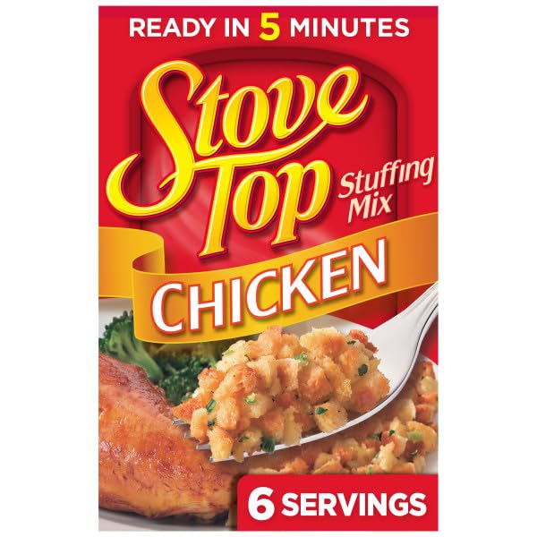 Image of Stove Top Stuffing Mix Pack - Chicken & Pork, 6 oz Each, 2 Count (Variety Pack)