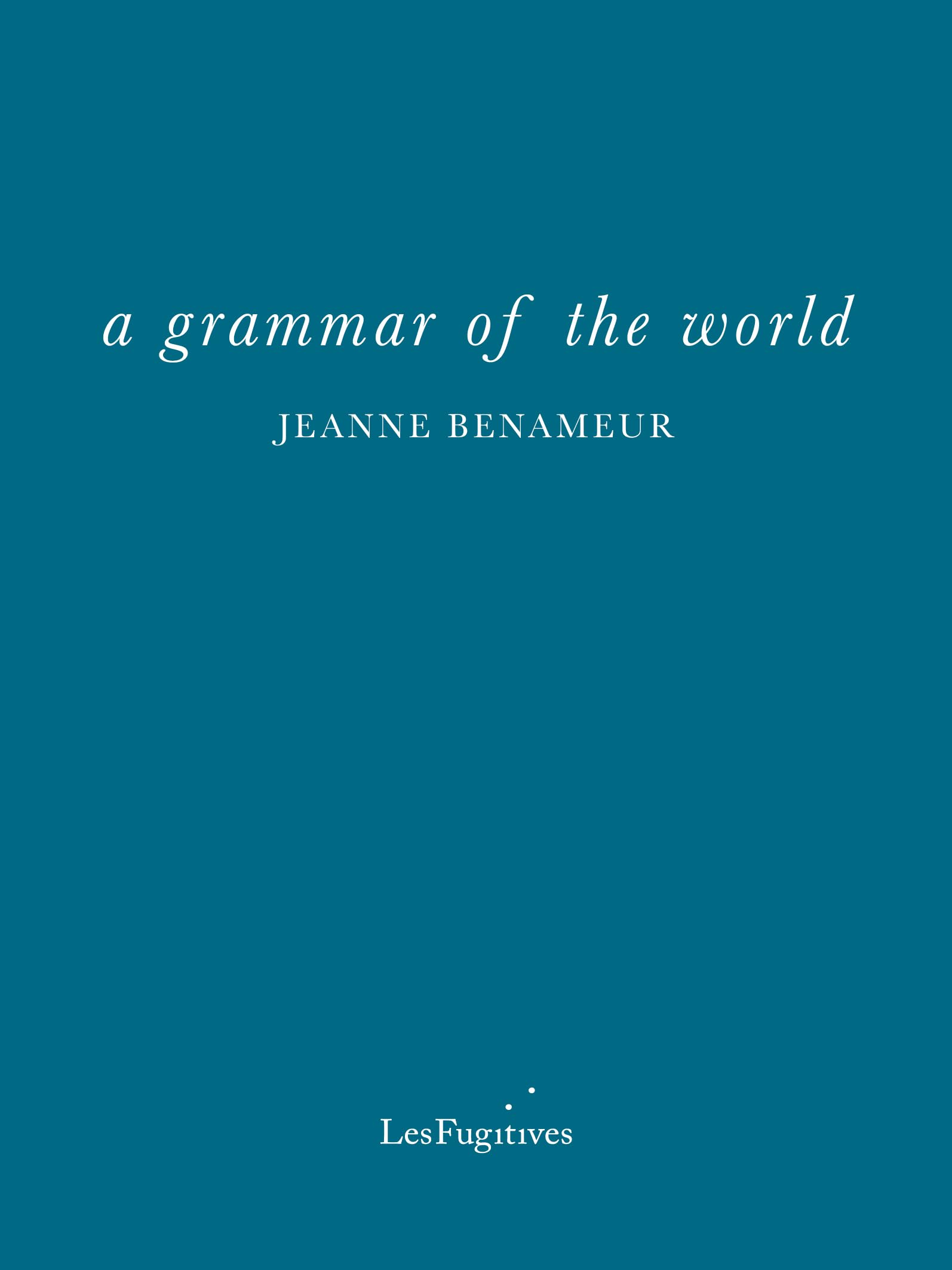 a grammar of the world