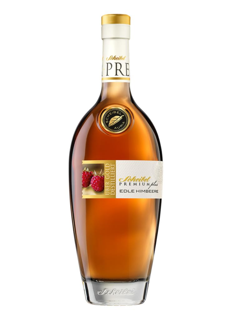 Scheibel PREMIUMplus Sparset 1: Moorbirne, Altes Pflümli & Edle Himbeere (3 x 0,7l) inkl. 2 Original Aroma-Gläser – Exklusives Edelbrand-Bundle von Edelbraende – 40-43% vol.