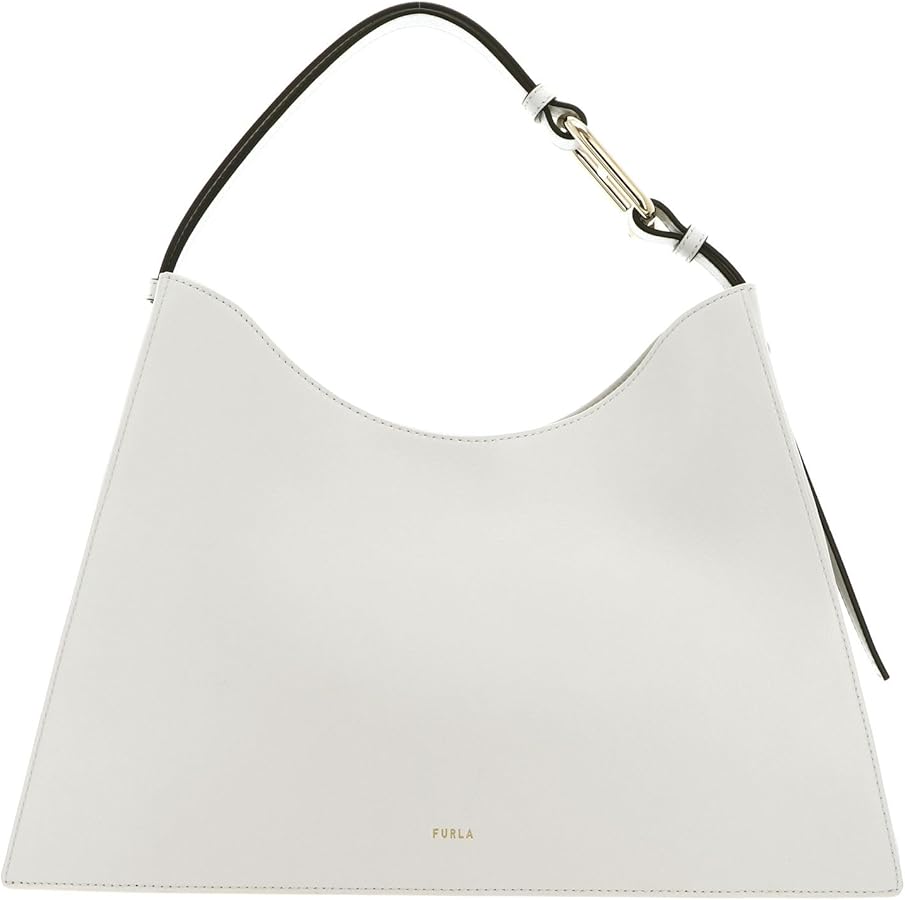 FURLA ホーボーバッグ ワンショルダー 本革 レザー ホワイト 1151T フルラ ホーボーバッグ/ショルダーバッグ/ハンドバッグ バッグ