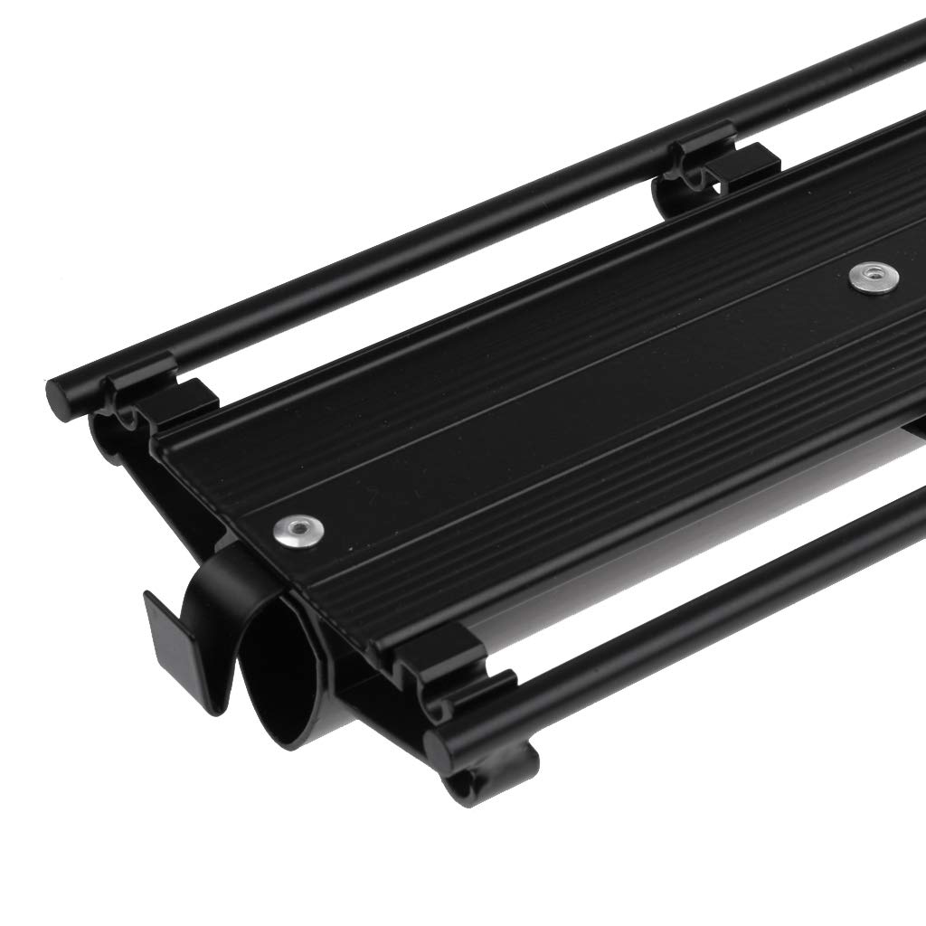 Sharplace Fahrrad Gepäckträger Sattelstütz für Fahrrad, MTB Aluminium Hinten Gepäckträger 30 Kg
