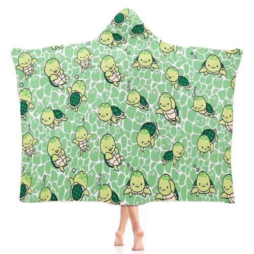 Turtle Hooded Blanket, 60