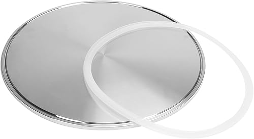 Miniatura 6 de DERNORD Tapa de extremo para brida de virola de tres abrazaderas de acero inoxidable 304 La tapa de extremo se adapta a la abrazadera de montaje