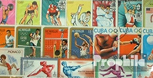 Motives 100 différents jeux timbres (Timbres pour les collectionneurs) jeux