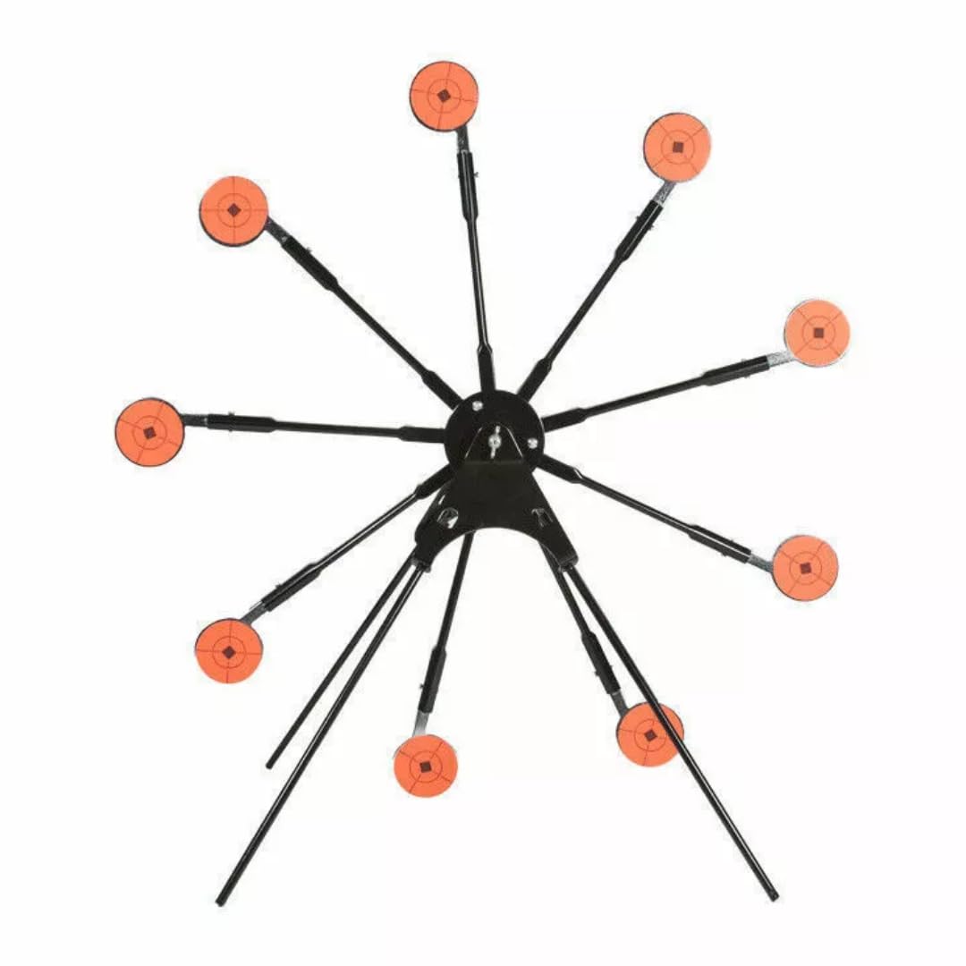 HHH Hunting® Shooting Targets - Self Resetting Air Rifle target - Freestanding Metal Shooting Gallery Airgun Shooting Practice and Accessories
