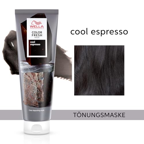 Wella Professionals Color Fresh Mask – Farbauffrischende Haarkur & Tönung mit pflegendem Avocadoöl – für blondes, braunes und dunkles Haar – verschiedene Farben & Größen