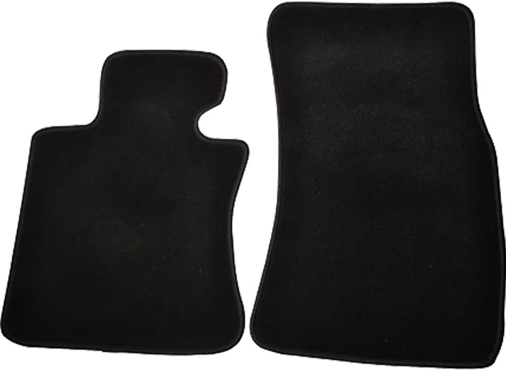 FREEMOTOR802® Nylon Car Floor Mats Carpets Liner, Fits 2007-2010 BMW E63 E64 M6 6-Series, Factory Fitment Auto Interior Accessories Replacement Non-Slip, Black 4PCS