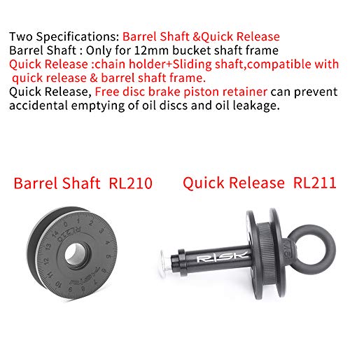 Suporte de corrente, Romacci Suporte de corrente de bicicleta Estabilizador de corrente de bicicleta