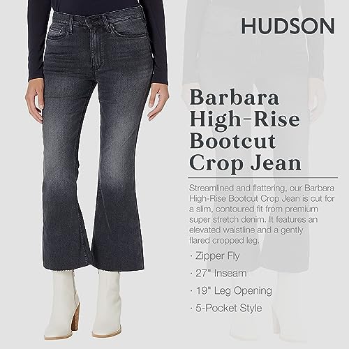 Hudson Jeans Women's Barbara High Rise, Cropped, Bootcut Jean2