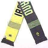 Canterbury Offizieller Irland Rugby 17/18 Schal, Steppschuh Schwarz, One Size