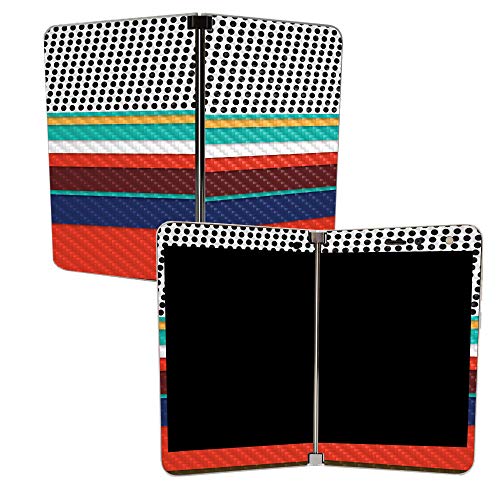 Image of MIGHTY SKINS MightySkins Carbon Fiber Skin for Microsoft Surface Duo Protective, Durable Textured Carbon Fiber Finish | Easy to Apply, Remove, and Change Styles | Made in The USA