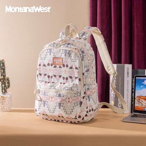 Image of Montana West Backpack Purse for Women Western Aztec Backpack Purse Lightweight Casual Daypack for Travel