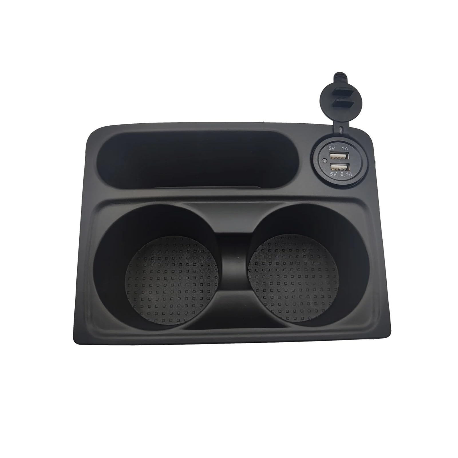 Porta Vasos Ajustable Coche para Mitsubishi para Pajero Montero V73V75V77 2001-2005 con Soporte para Vasos USB Consola Caja Interior(A)