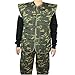 FHUILI Dog Training Suit - Training Dog Protective Clothing - Professional Dog Large Body Protection Bite Sleeves Suit Police Dog Training Jacket and Pants