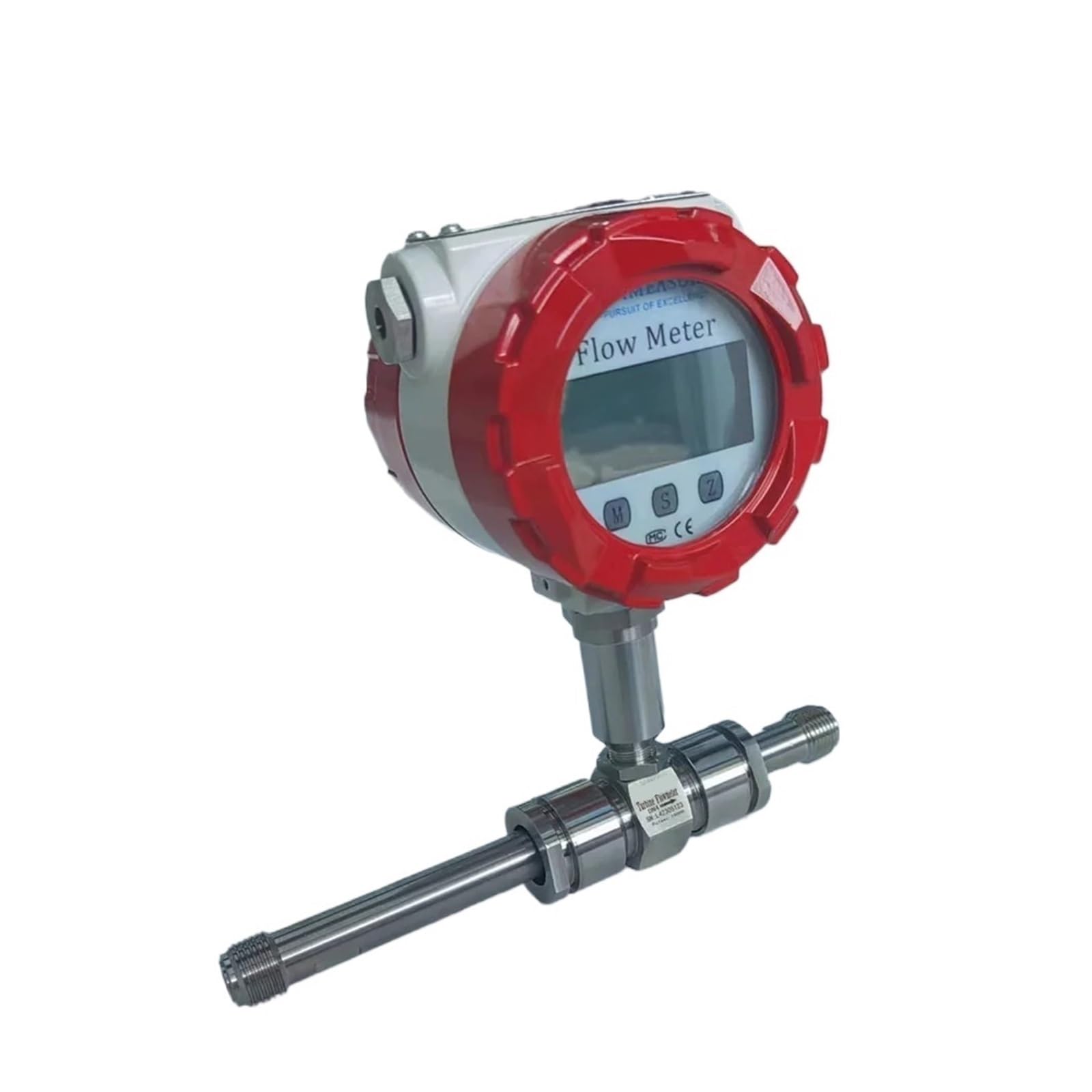 KSZHZYMGX Liquid Turbine Flow Meter Water Flow Sensor Pulse for Small Diameter Pipe Measurement(DN10)