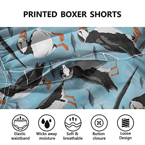Fisyme Boxers for Men Puffins Birds Boxer Shorts Mens Underwear Boxer Briefs2