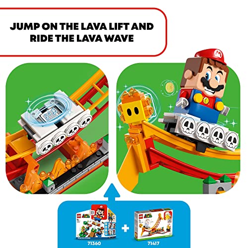 LEGO Super Mario 71416 Manège de la vague de lave - vue 8
