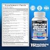 Corti-Calm Cortisol Supplement, L Theanine, Ashwagandha, Vitamin D 3, GABA for Relaxation, Fatigue & Focus with Ginkgo Biloba, Bacopa Monnieri, 5-HTP Non-GMO, Made in USA 60ct
