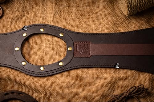 G-GANRAZO Store G-GANRAZO Leather Tank Strap with Pouch for Royal - Image 7