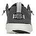 HEYDUDE Wally Hey2O Mesh Black/Monument Grey Size 10, Men’s Shoes, Men's Slip-on Loafers, Comfortable & Light-Weight