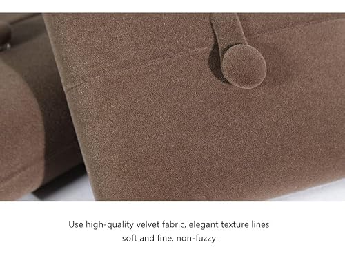 Bracelet Gift Box Premium Velvet Jewelry Bangle Holder Case Jewelry Organizer Box Jewelry Display Storage Case For Birthday, Wedding, Valentine's Day, Anniversary(Brown) #TOP6