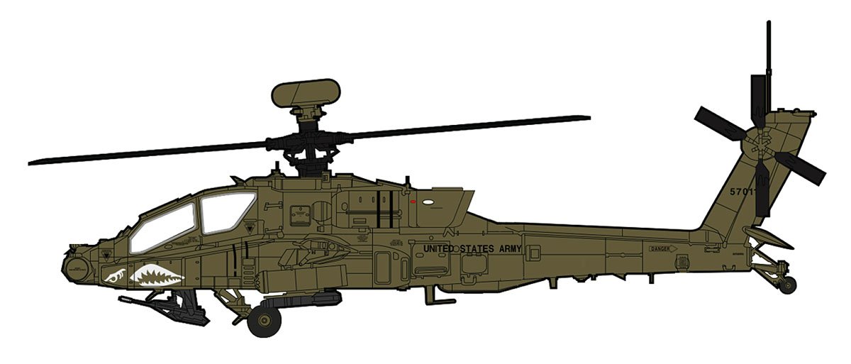 Amazon.co.jp: HOBBY MASTER 1/72 AH-64D アパッチ・ロングボウ