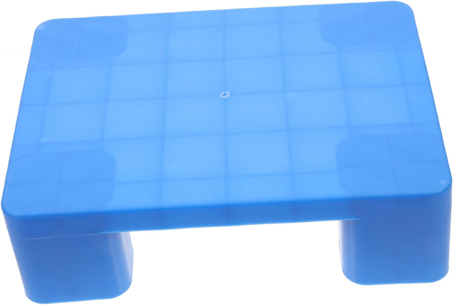 Uonlytech Multi-Functional Plastic Pallet for Supermarket Displays and Heavy Duty Storage Floor Pallet for Kitchens Warehouses and Garages Blue