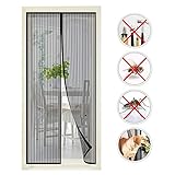 Puerta mosquitera magnética premium- No dejes entrar a los bichos. Malla resistente, los imanes se cierran automáticamente. Deja entrar el aire fresco.