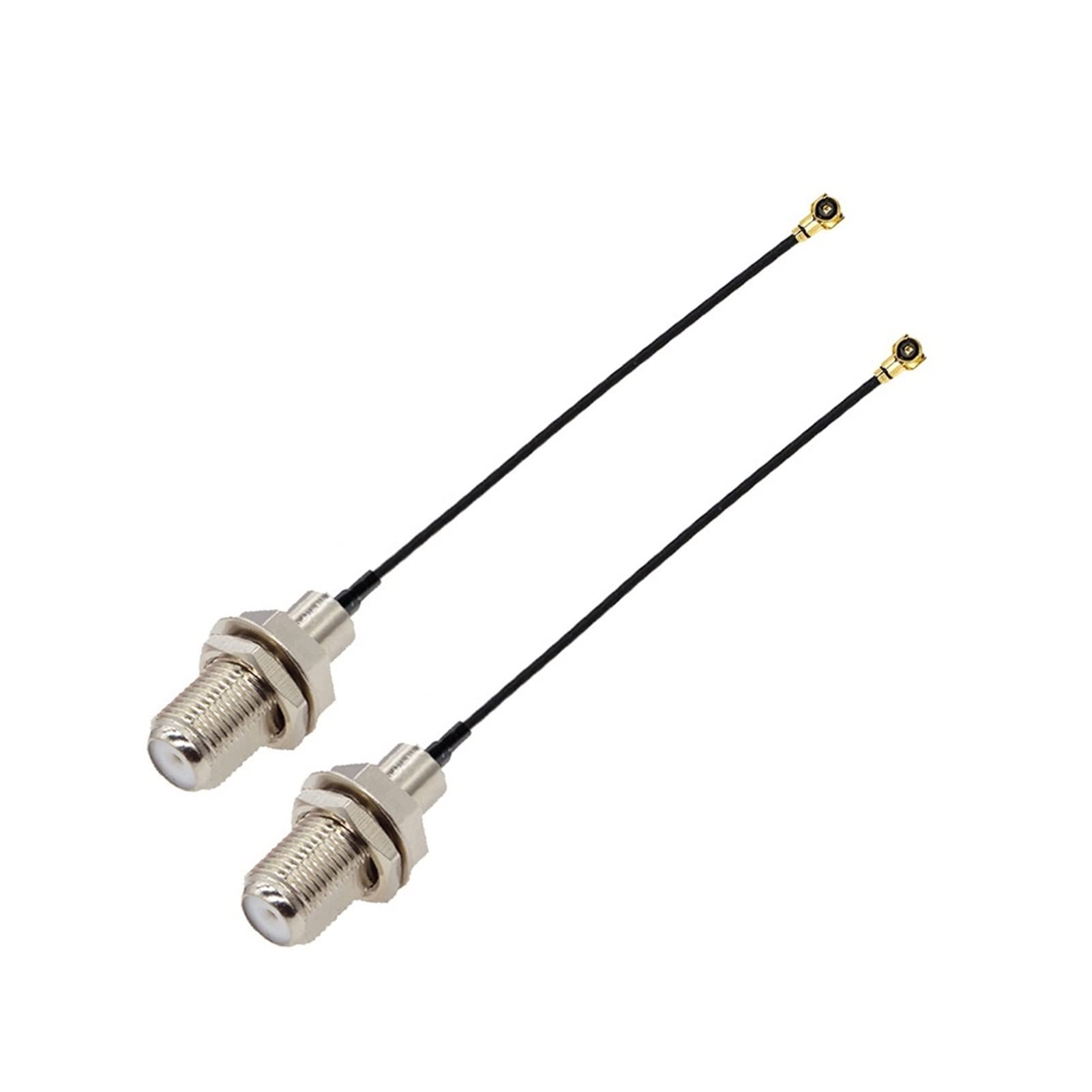 2pcs / lot f Femmina a U FL/IPX / IPEX4 MHF4 Porcellana di Jack femminile. Rf1.13 rf. Cavo coassiale Cavo di estensione antenna 3G Cavo 1 5 cm 30 cm.(F Male to IPEX4 F,30CM)