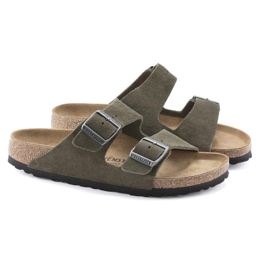Birkenstock Arizona Suede Sandals - The Original Two-Strap Wonder for Custom Comfort: Iconic Design, Adjustable Straps, and Magical Cork Footbed, Featuring Luxurious Suede Upper4