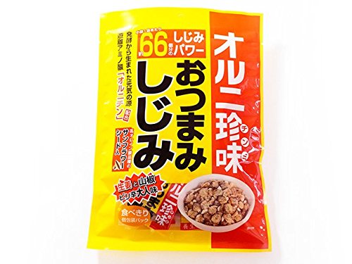 スーパーしじみ Amazon | おつまみしじみ 62g (オルニ珍味) 高オレイン酸品種の