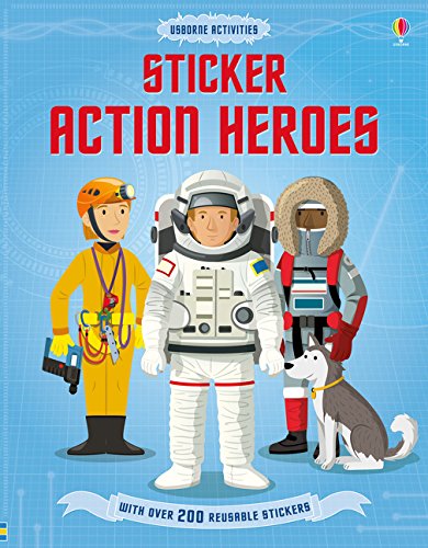 Usborne Publishing Ltd Sticker Dressing Action Heroes