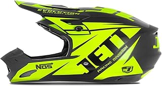 Capacete Motocross Th1 Jett Evolution Neon Amarelo 56
