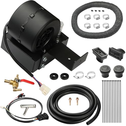 Fexhull Cab Heater Kit with Defrost Fit for Polaris Ranger 1000 XP 2018-2025, OE SSHK185-00, SSHK18500