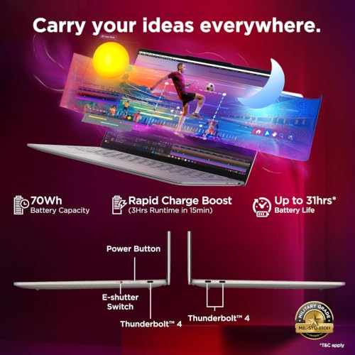 Image of Lenovo Yoga Slim 7 Aura Edition Intel Evo Core Ultra 5 322 (16GB RAM /512GB SSD /14 (35.5cm) /WUXGA OLED /Copilot+ PC /Windows 11 /MSO 365 Basic+Office24 /Seashell /1.14Kg), 83QM0047IN