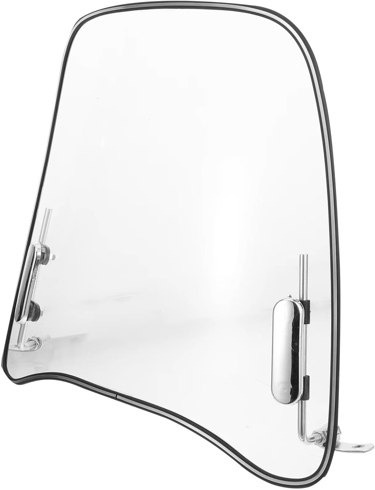 Parabrezza Per Moto Trasparente Per Scooter Elettrico Mentoniera Spessa 2 Mm Materiale PC Bordo Allargato Parabrezza per moto