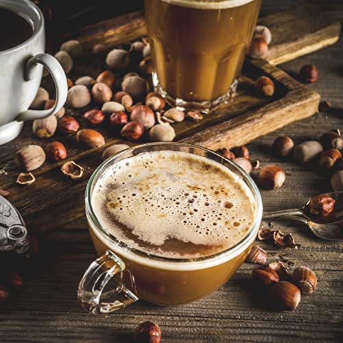 Soy Crafters Natural Soy Candles For Home - Hazelnut Coffee Scented Candle, Hints Of Maple & Cream | 9Oz Glass Jar Candle #TOP4