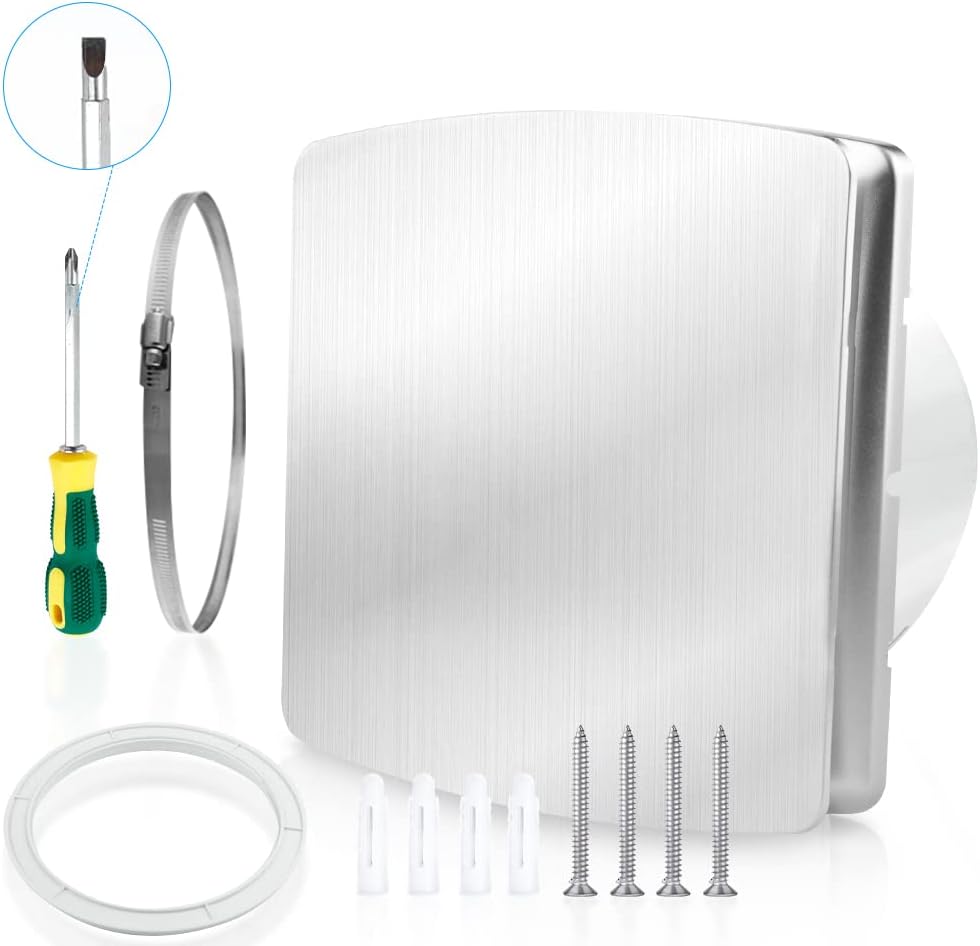 Amazon.com: HG Power 6 Inch Exhaust Fan, Bathroom Exhaust Fan with ...