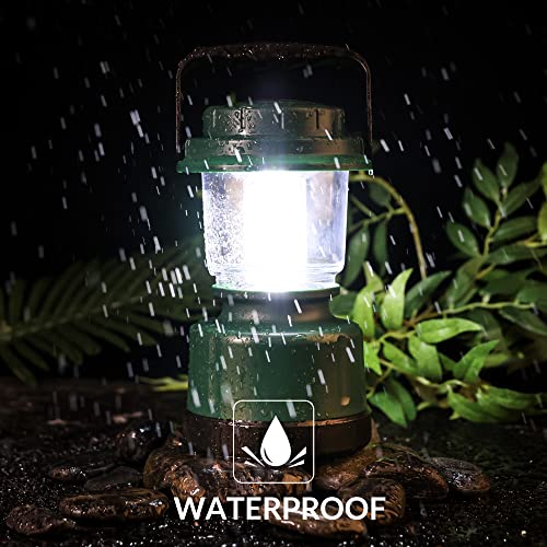 Led Camping Lantern, Cob Battery Lantern 4D Batteries Powered 2500Lm, Water Resistant Emergency Lantern For Power Outage, Hurricane, Hiking #TOP5